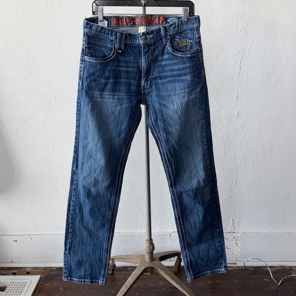 Harley-Davidson Denim Jeans Size 32 - Picture 2 of 5